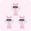 Boppin Bunny Plush 3PCS