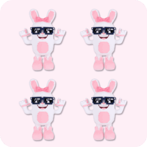 Boppin Bunny Plush 4PCS